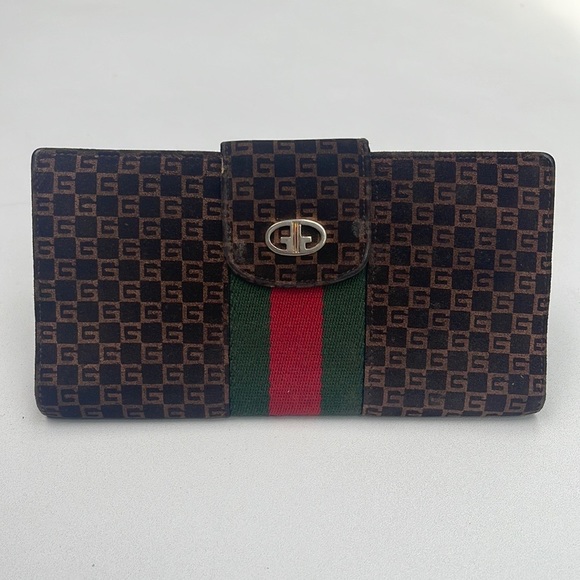 Authentic Gucci Vintage Leather Wallet